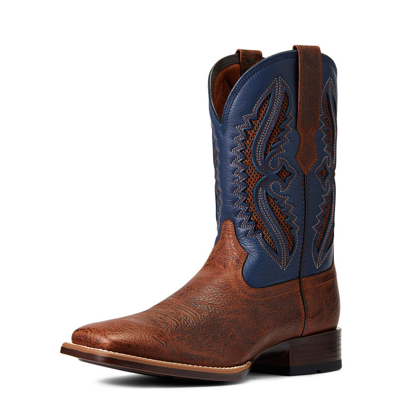 Ariat Westernstiefel Herren - Rowder Venttek 360° Braun/Blau ( ATOQX-1724 )